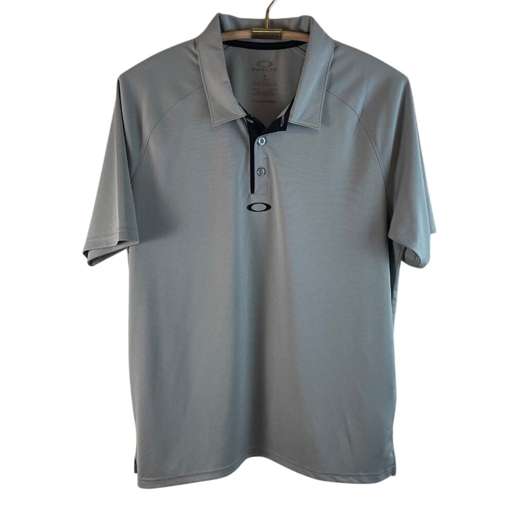 Oakley Gray Elemental 2.0 Polo Size Large